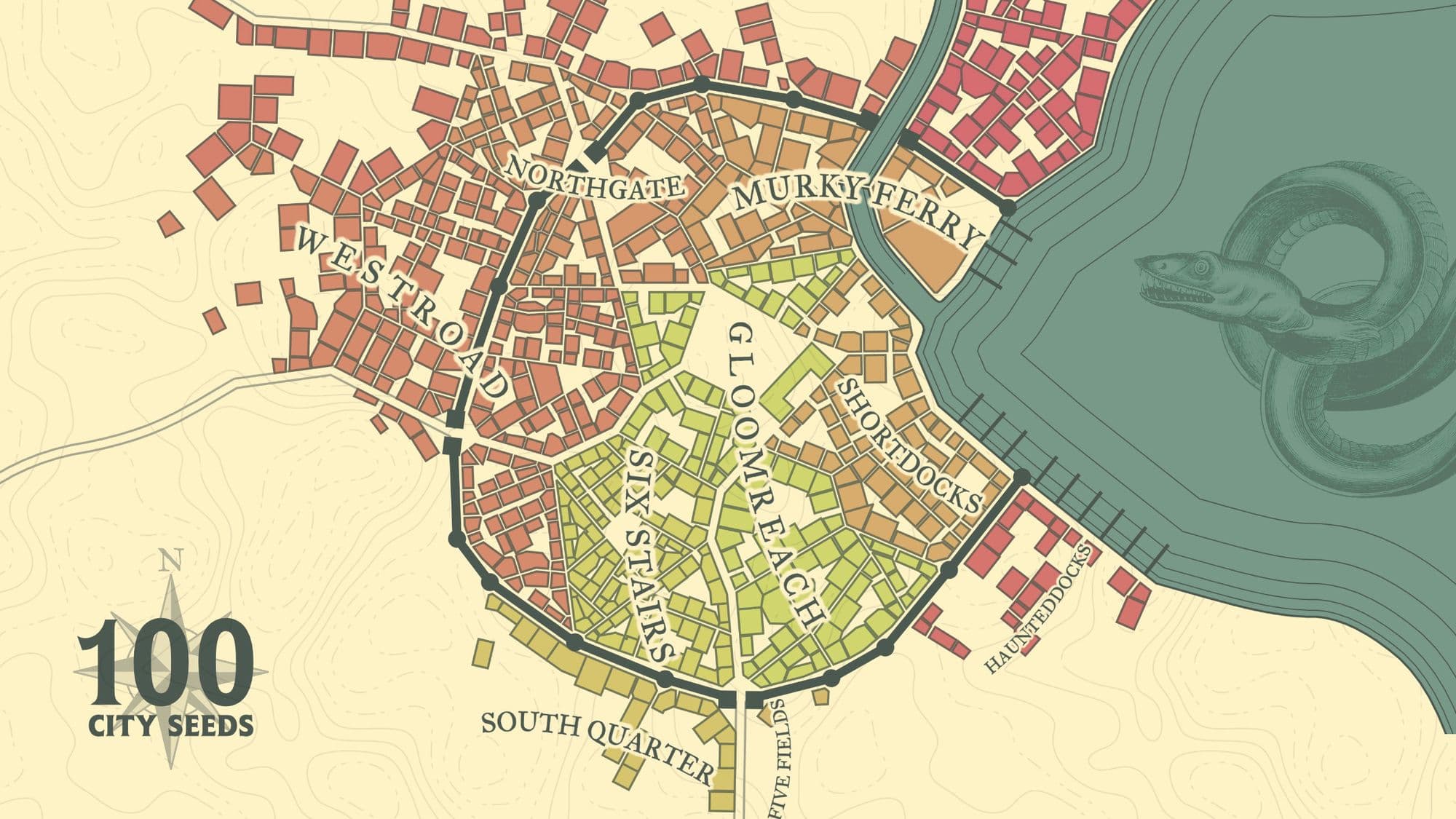 100 City Seeds to Prompt Better Worldbuilding