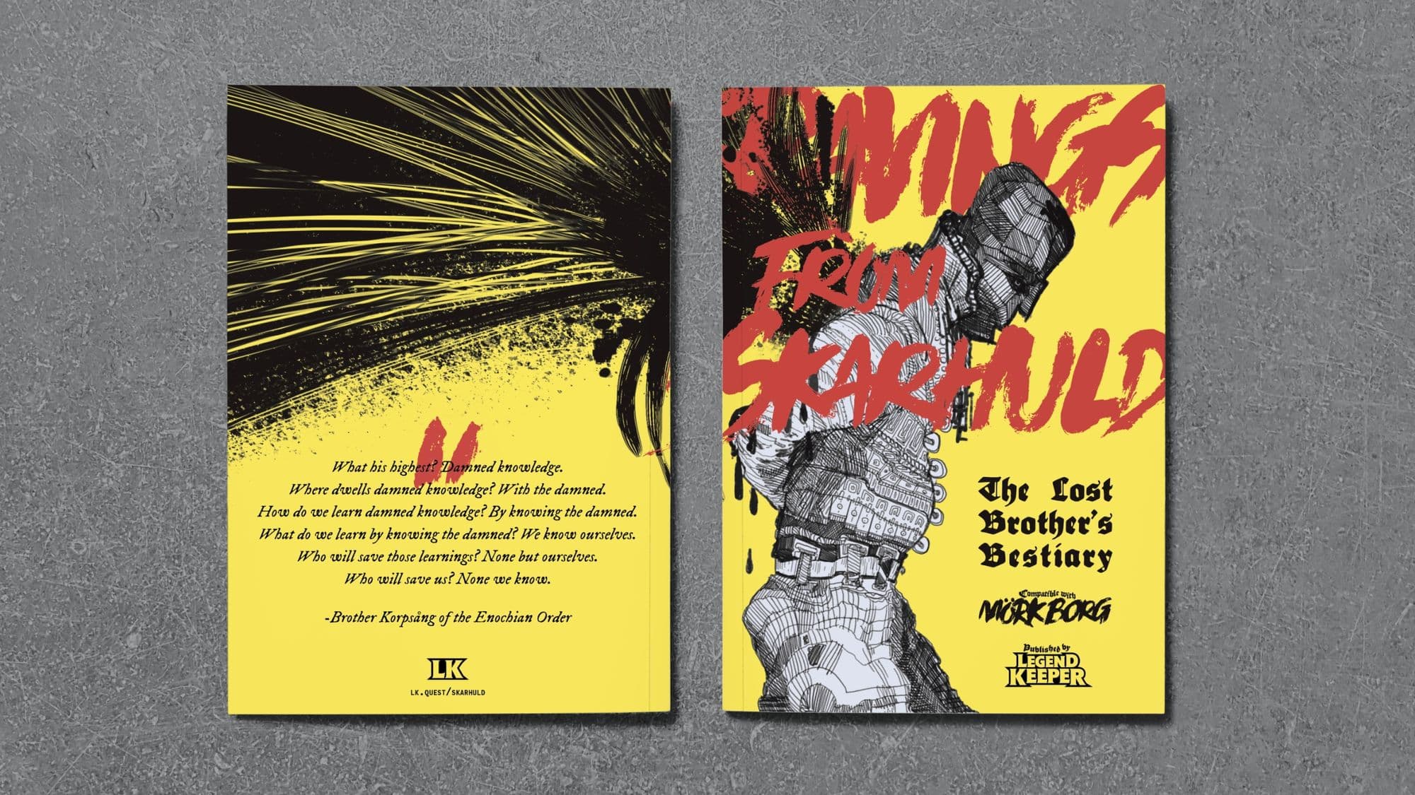 Ravings from Skarhuld: A Bestiary for Mörk Borg